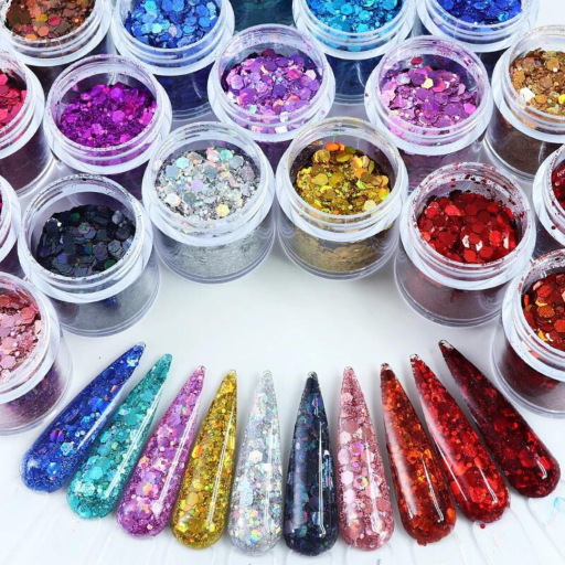 Simli ve Pullu Jel Boya